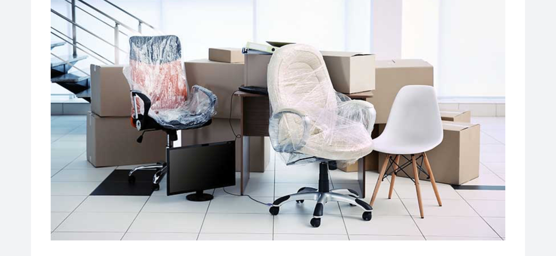 Déménagement de bureau — service commercial Tsadik Transport