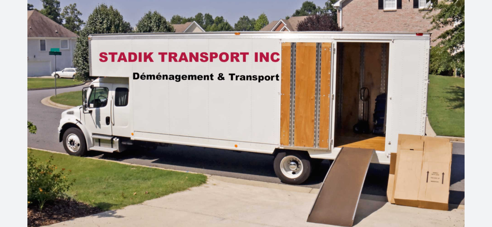 Camionnette de livraison — Tsadik Transport Inc.